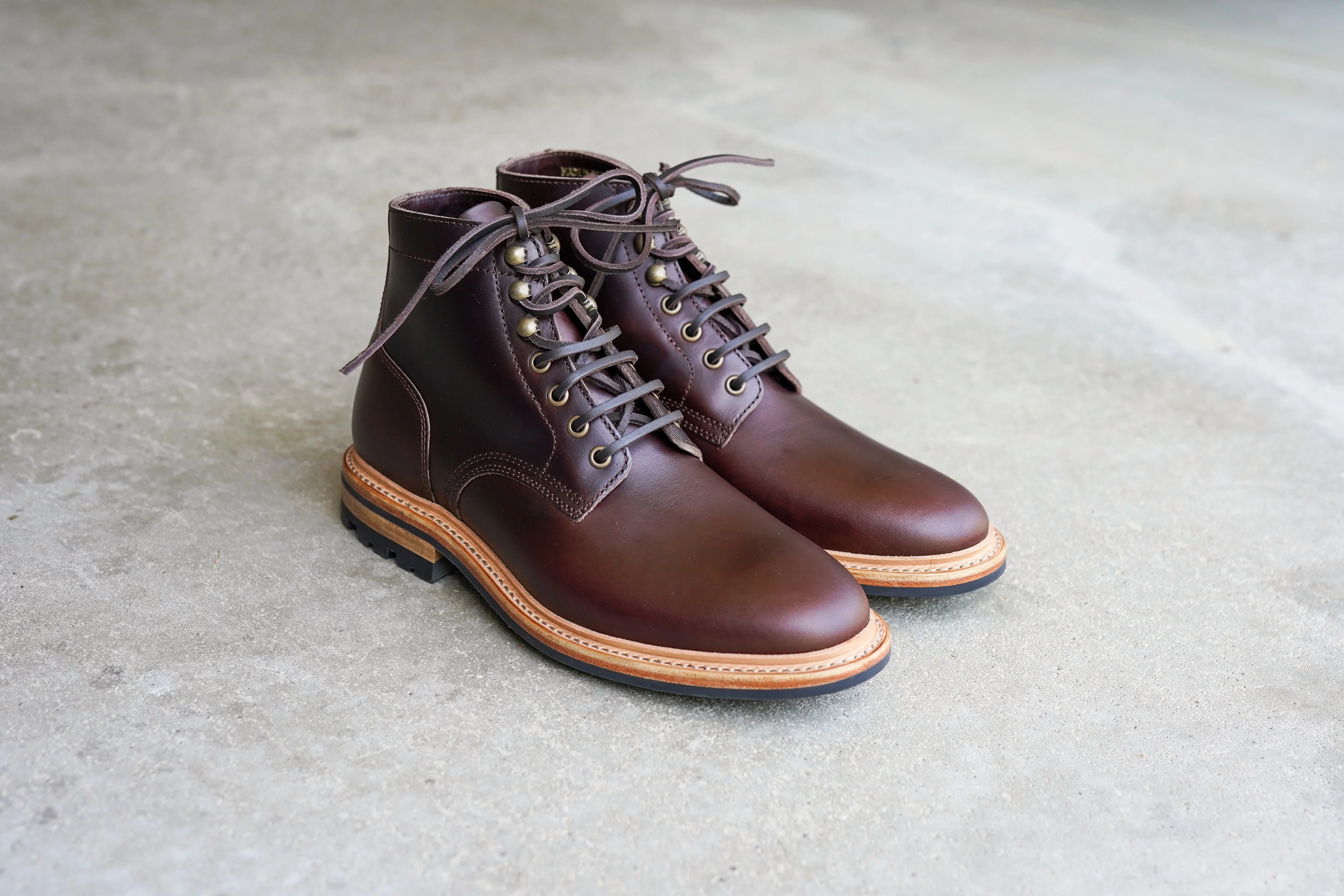 The Allen - Brown-Burgundy (618) Wide - Image 3