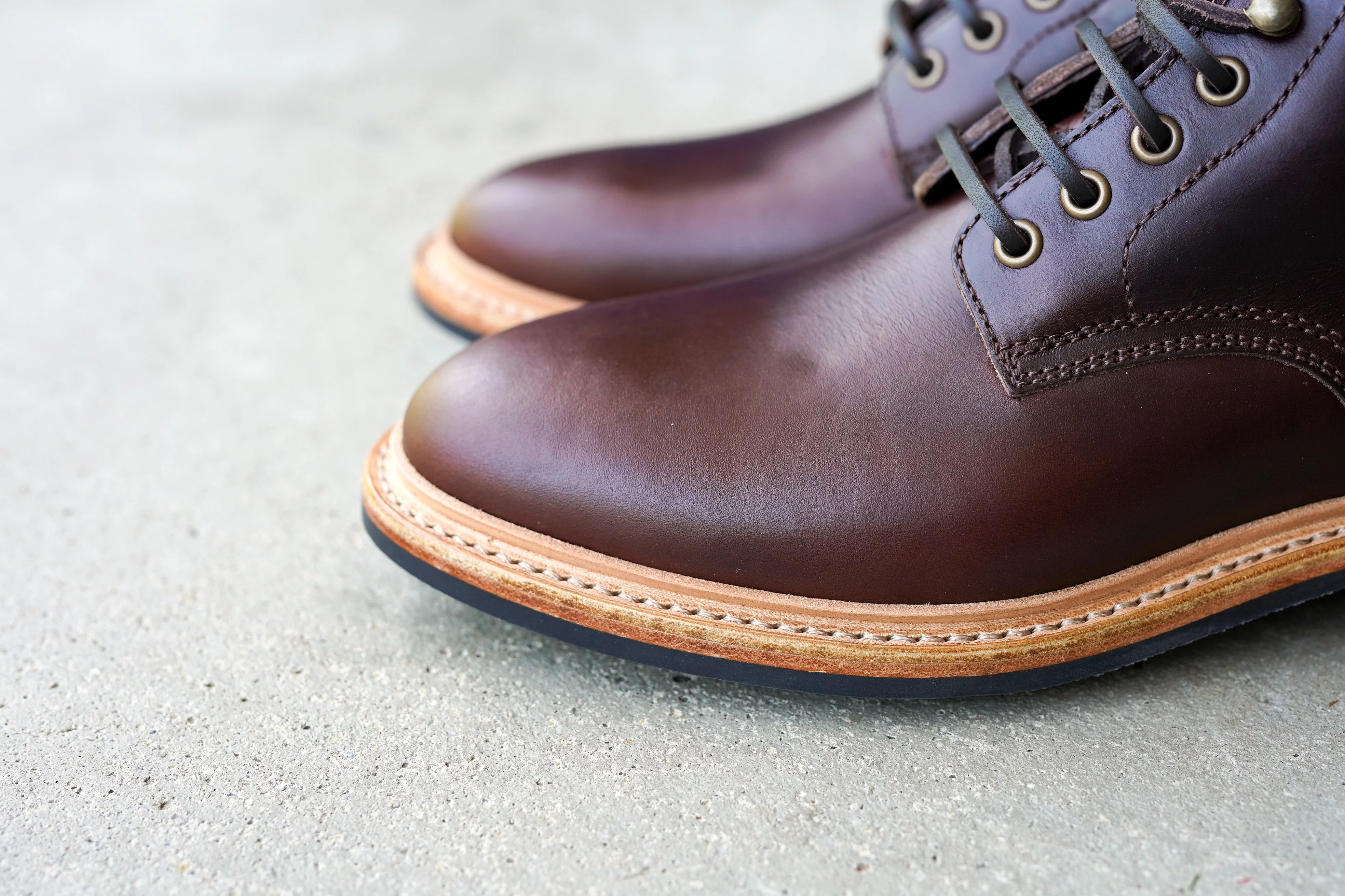 The Allen - Brown-Burgundy (618) Wide - Image 4