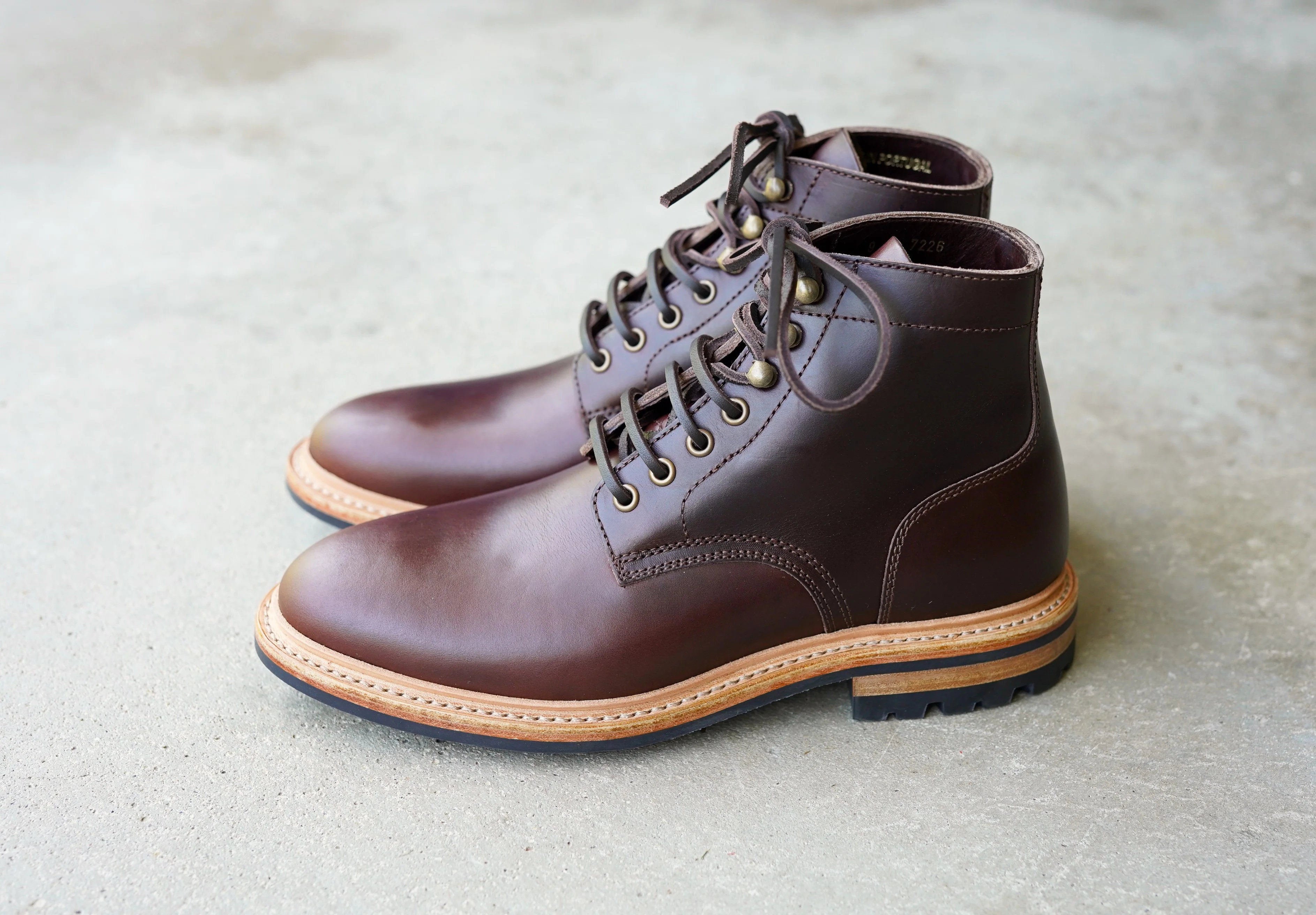 The Allen - Brown-Burgundy (618) Wide - Image 6