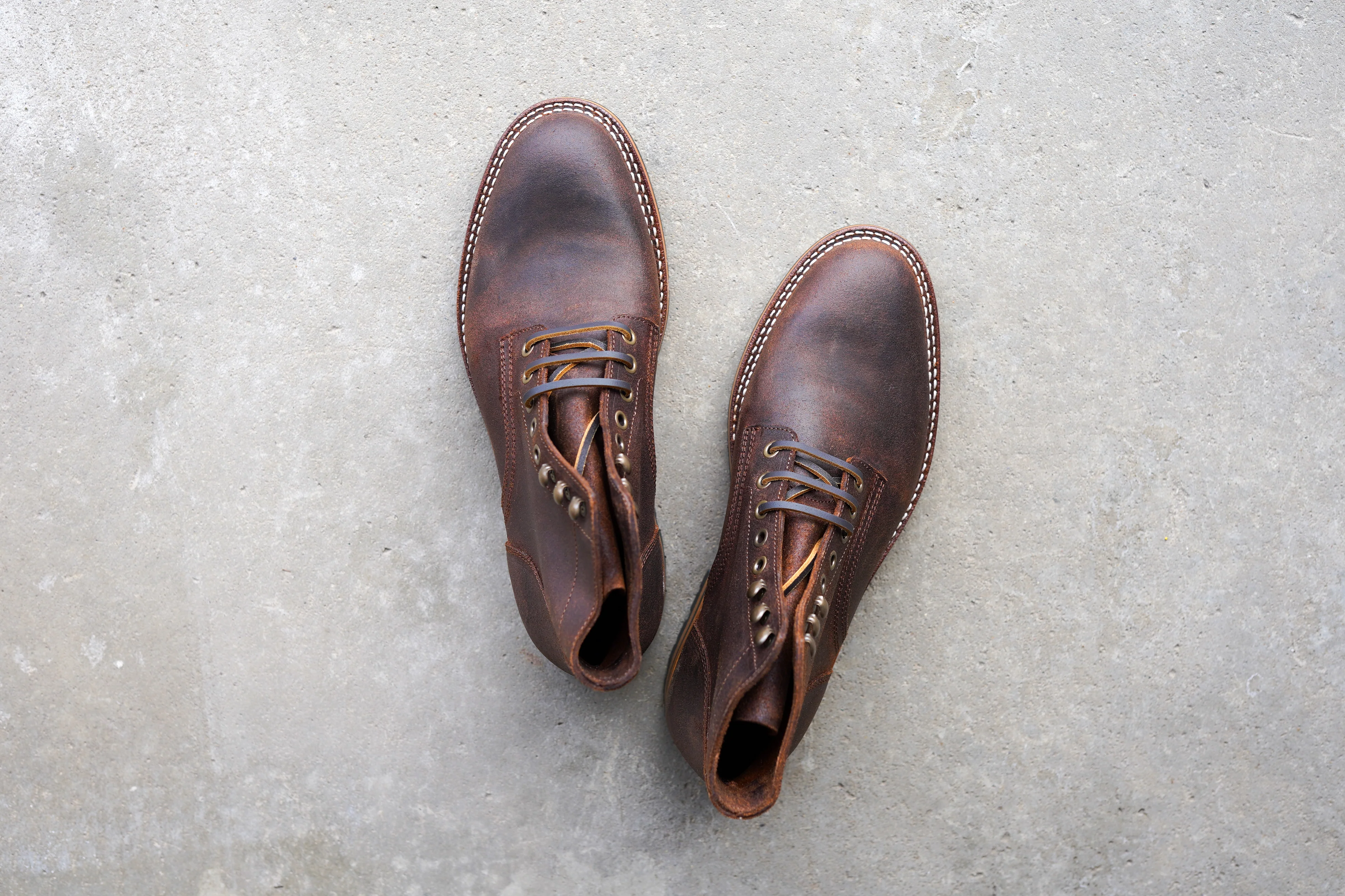The Allen Stitchdown - Saddle Waxy Commander (618) - Image 4