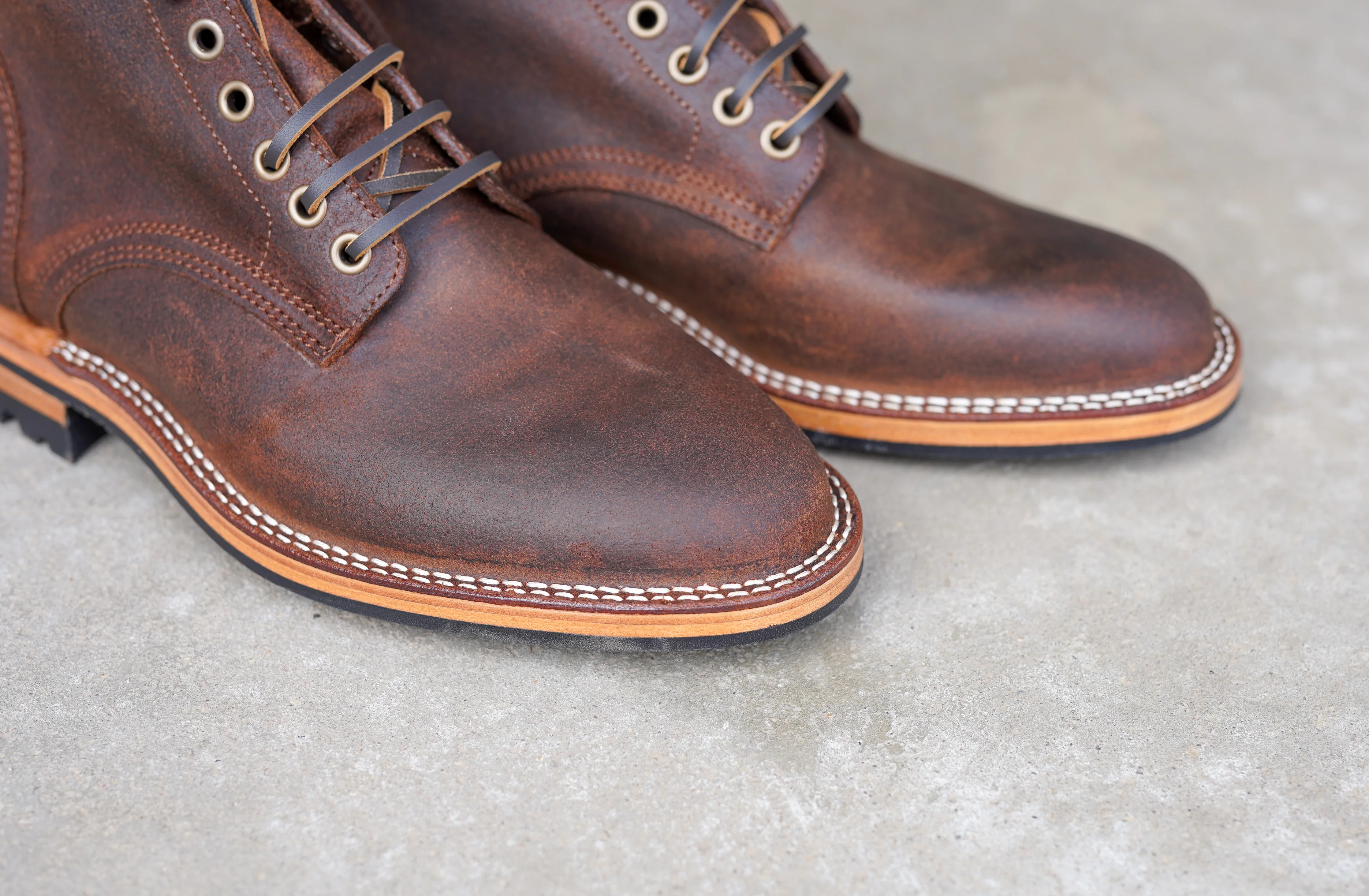 The Allen Stitchdown - Saddle Waxy Commander (618) - Image 6