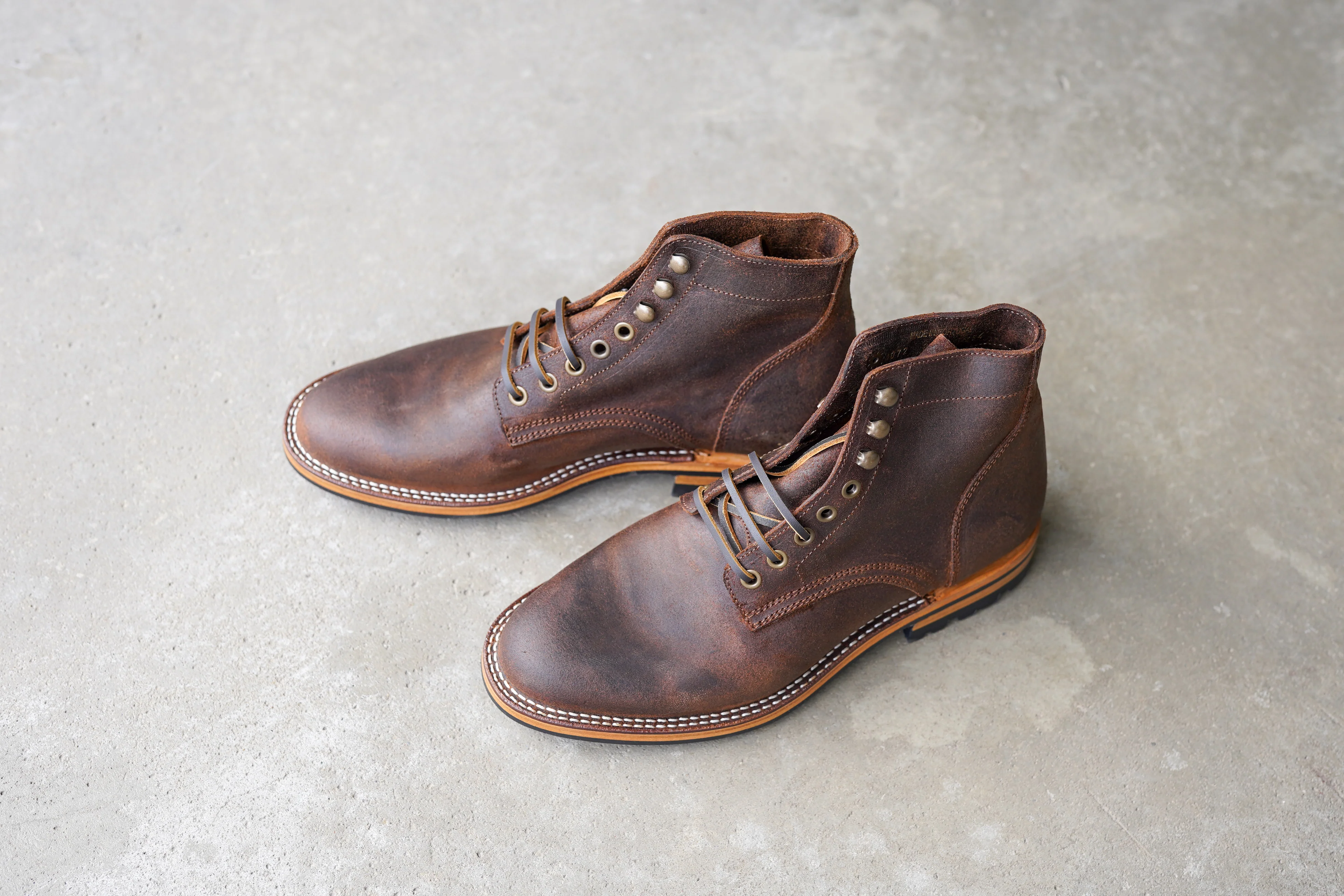The Allen Stitchdown - Saddle Waxy Commander (618) - Image 7