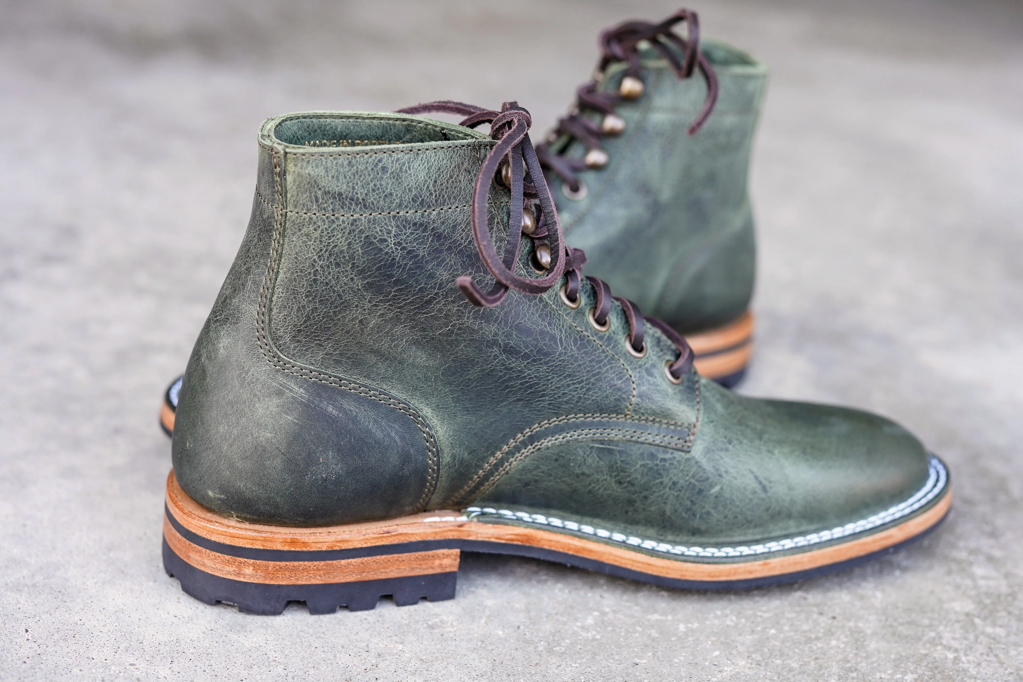 The Allen Stitchdown - Spruce Kudu (618) Wide - Image 6