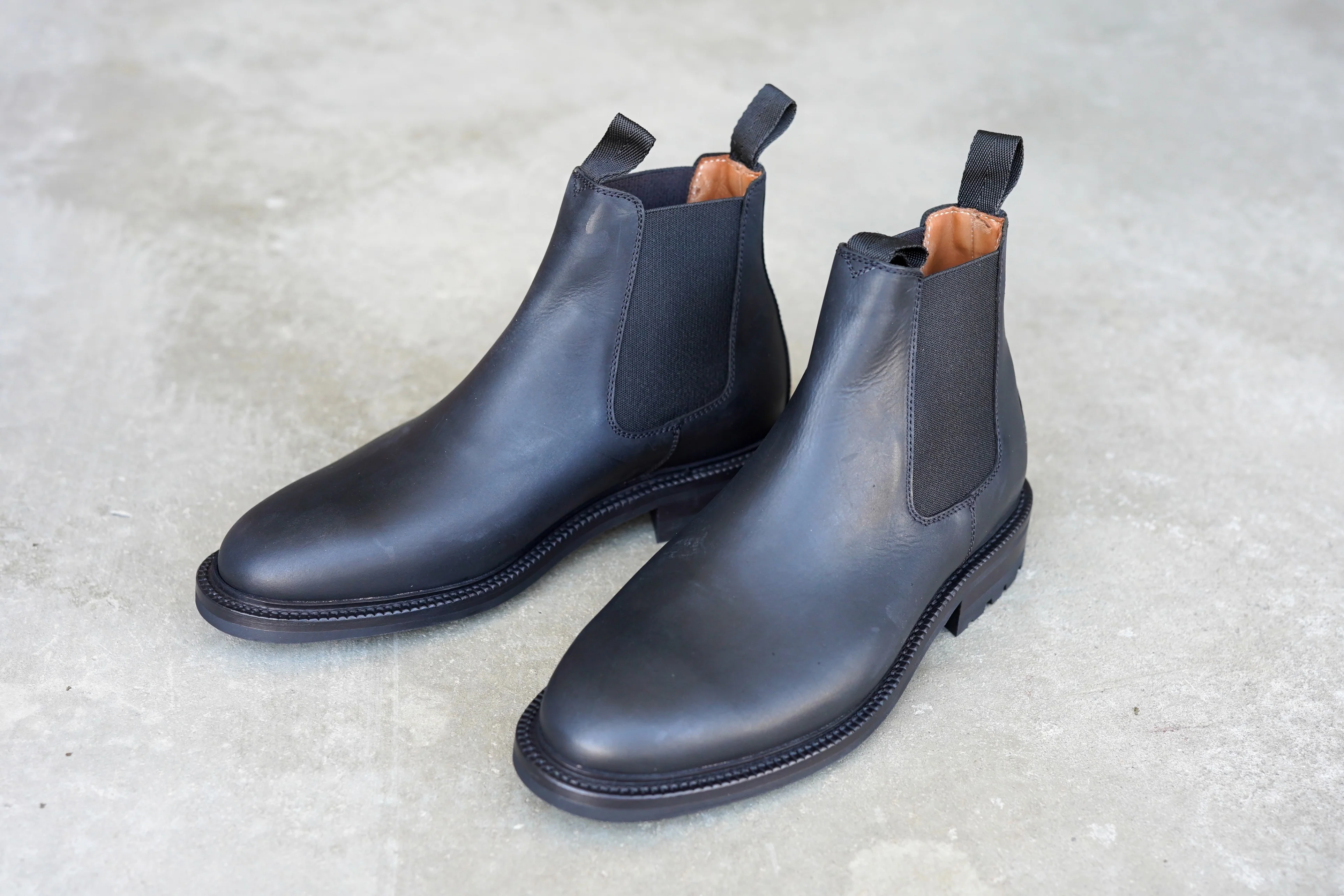 The Elmwood - All Black Waxed Veg Tan (618) Try-on's/Samples - Image 2
