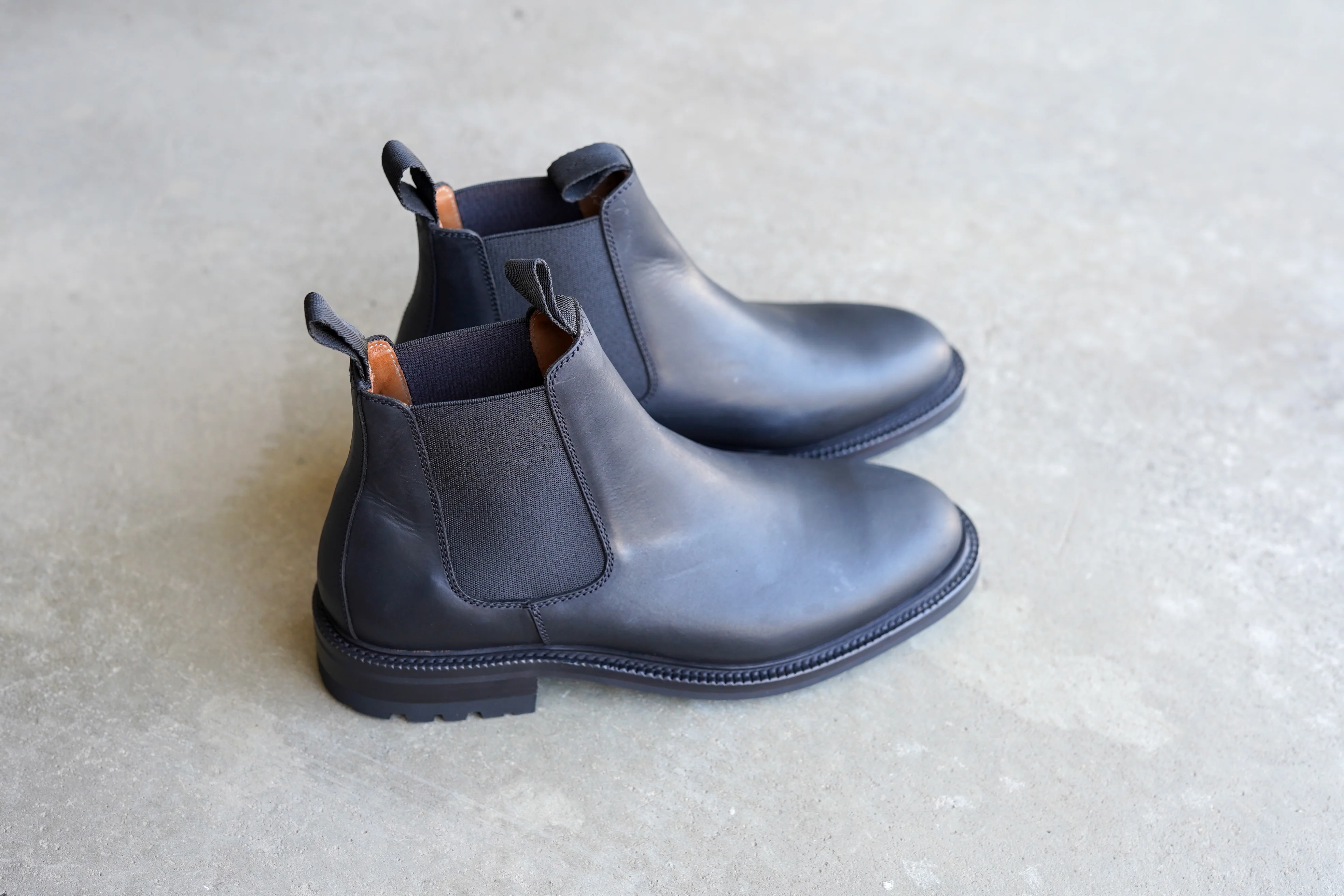 The Elmwood - All Black Waxed Veg Tan (618) Try-on's/Samples - Image 4