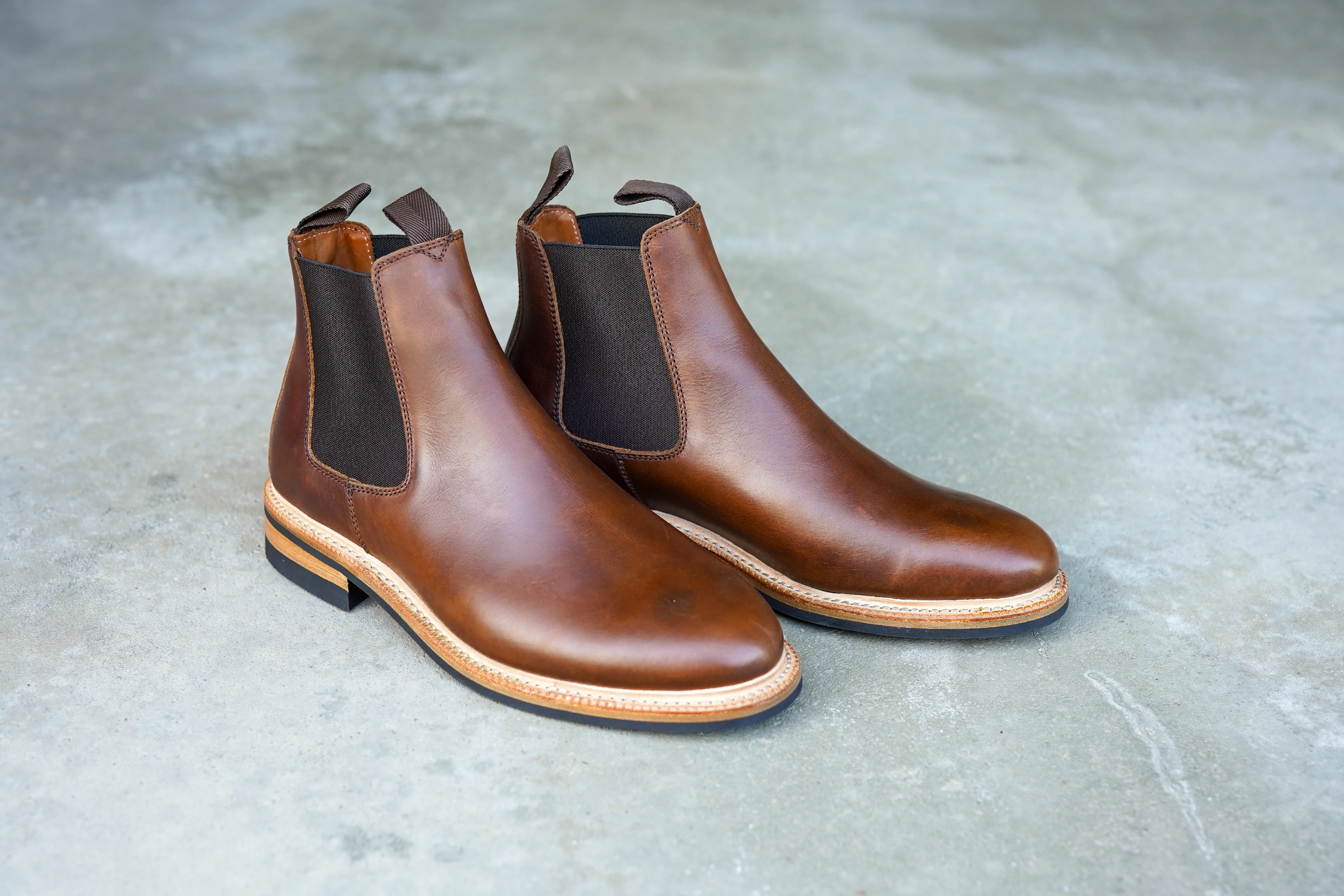 The Elmwood - Tobacco Veg Tan (618) Try-On's/Factory Samples - Image 3