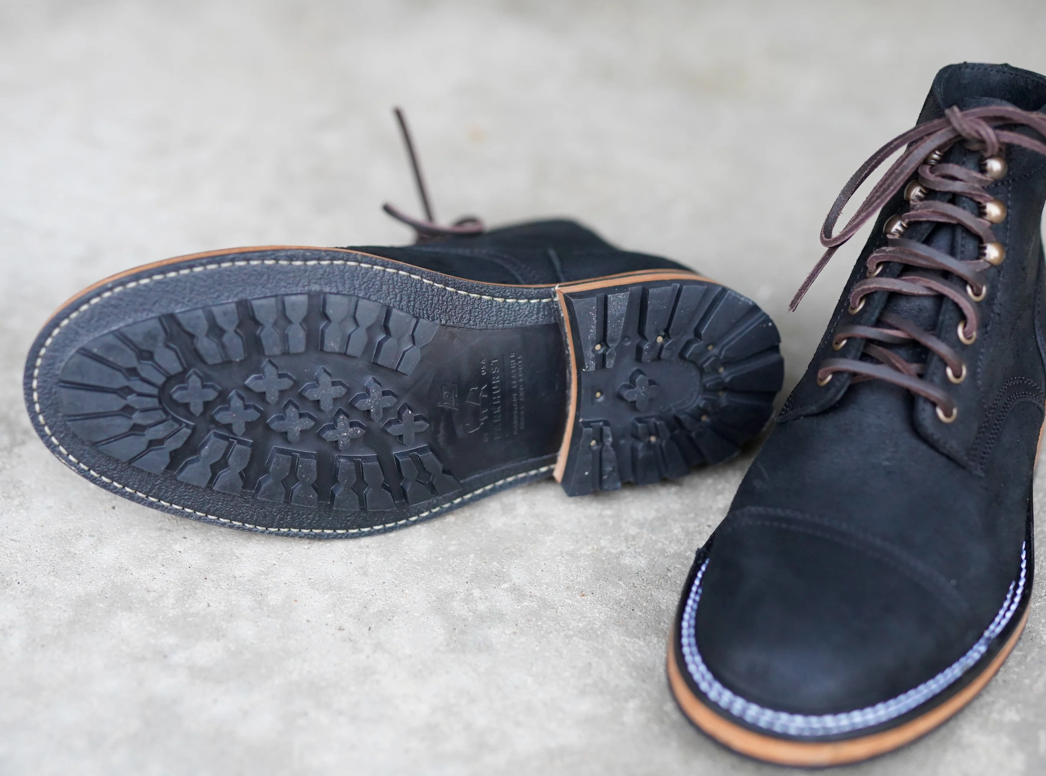 The Richmond Stitchdown - Black Rambler (618) Wide - Image 10