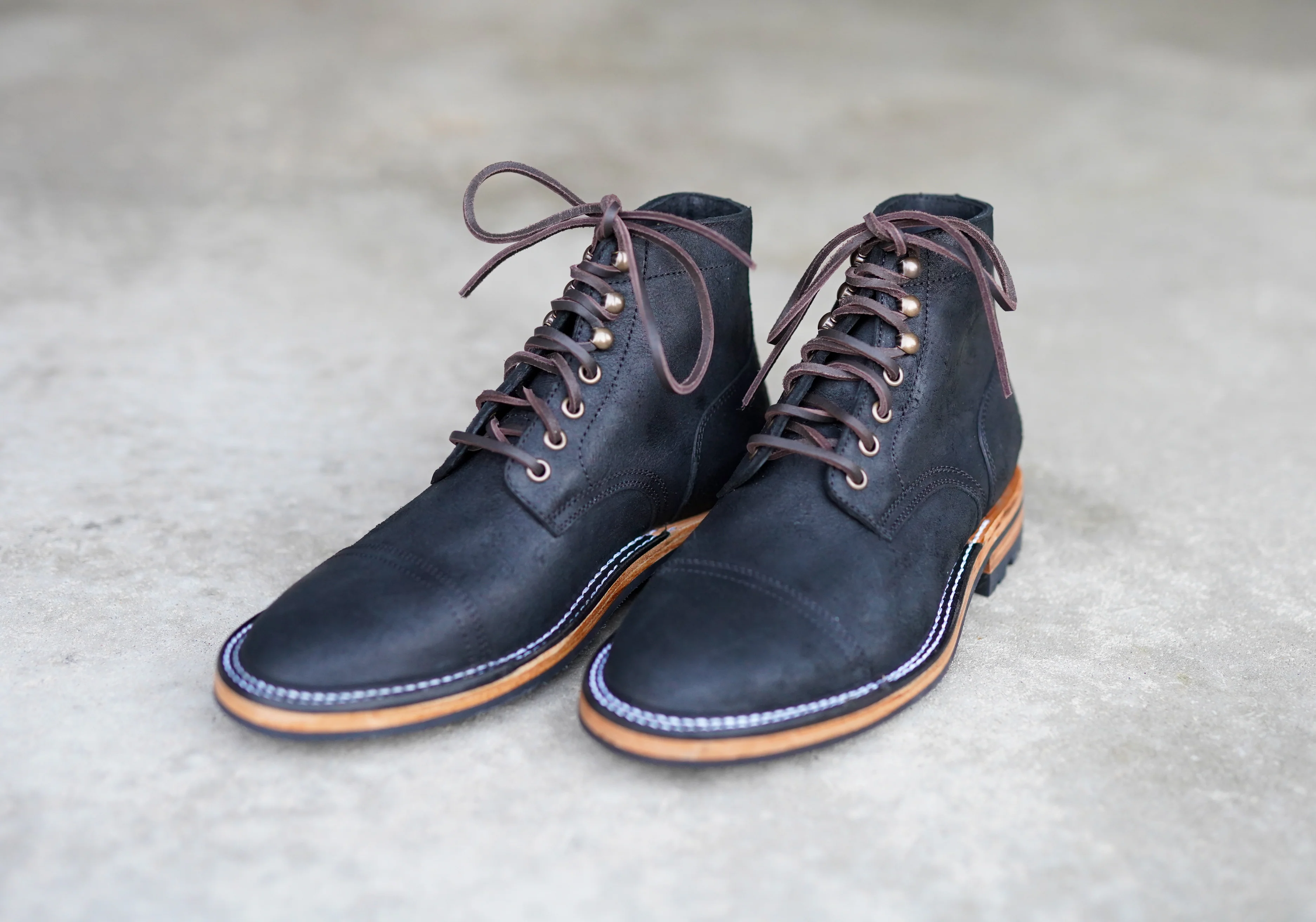 The Richmond Stitchdown - Black Rambler (618) Wide - Image 2