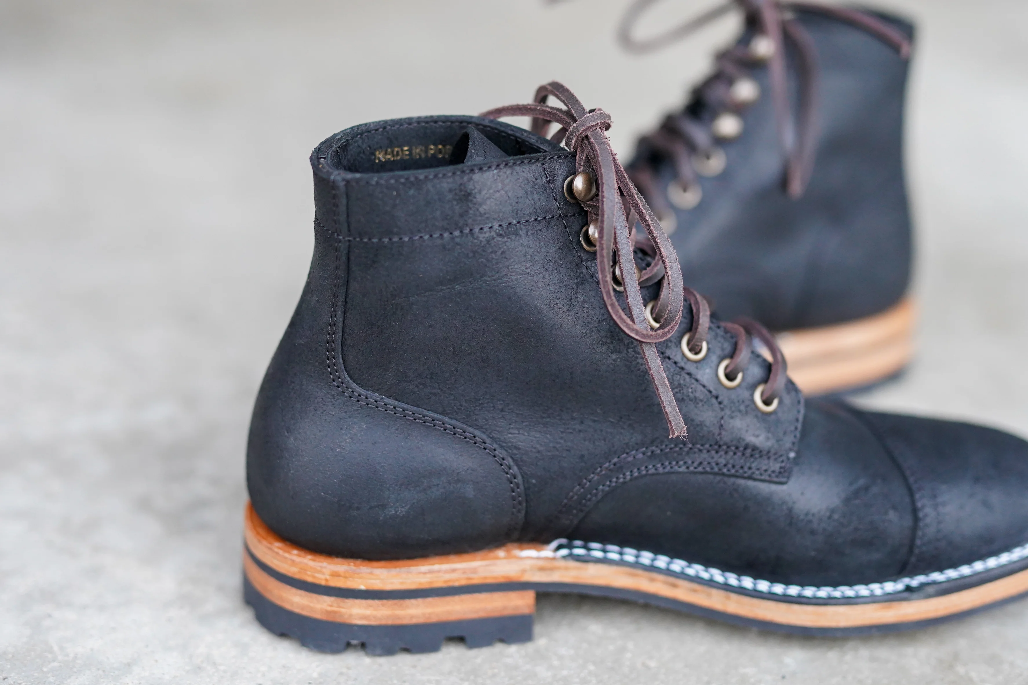 The Richmond Stitchdown - Black Rambler (618) Wide - Image 9